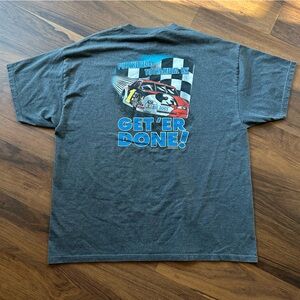 Vintage 2005 Big dogs racing Tee with nice back hit. Size ~ XL